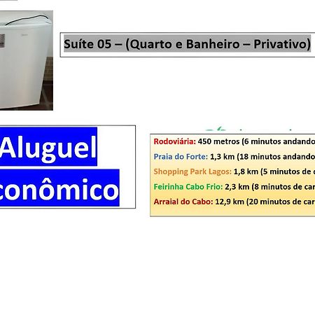 Cabo Frio - Suites - Jardim Flamboyant - Aluguel Economico Extérieur photo